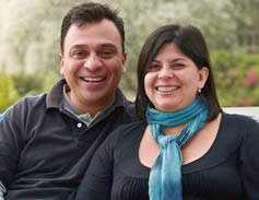 smiling couple